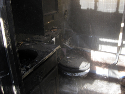 Reparos de daños de fuego (Antes)